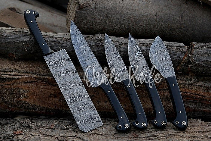 carbon knives set