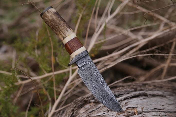 deer horn knife handle
