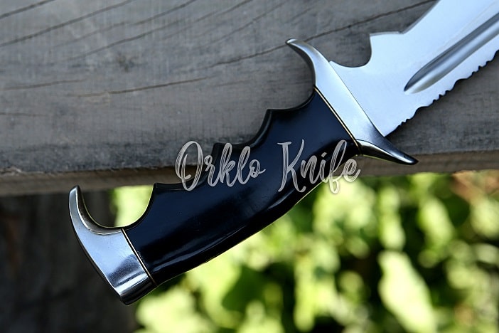 massive western bowie knife