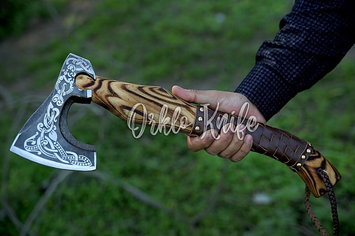 real viking double axe