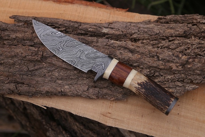 stag horn knife handle